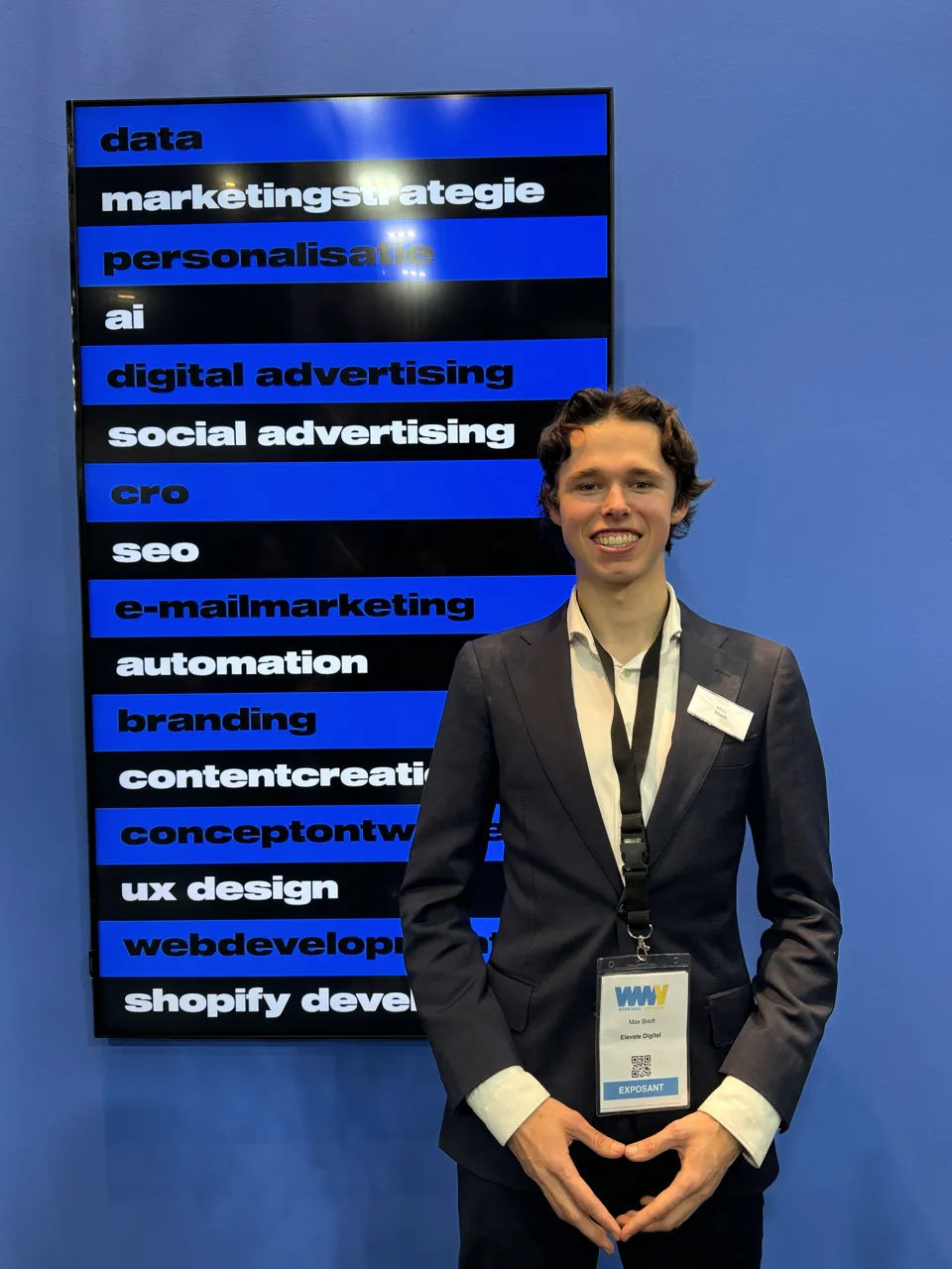 Maximilian Bladt, CEO bij Optivaize